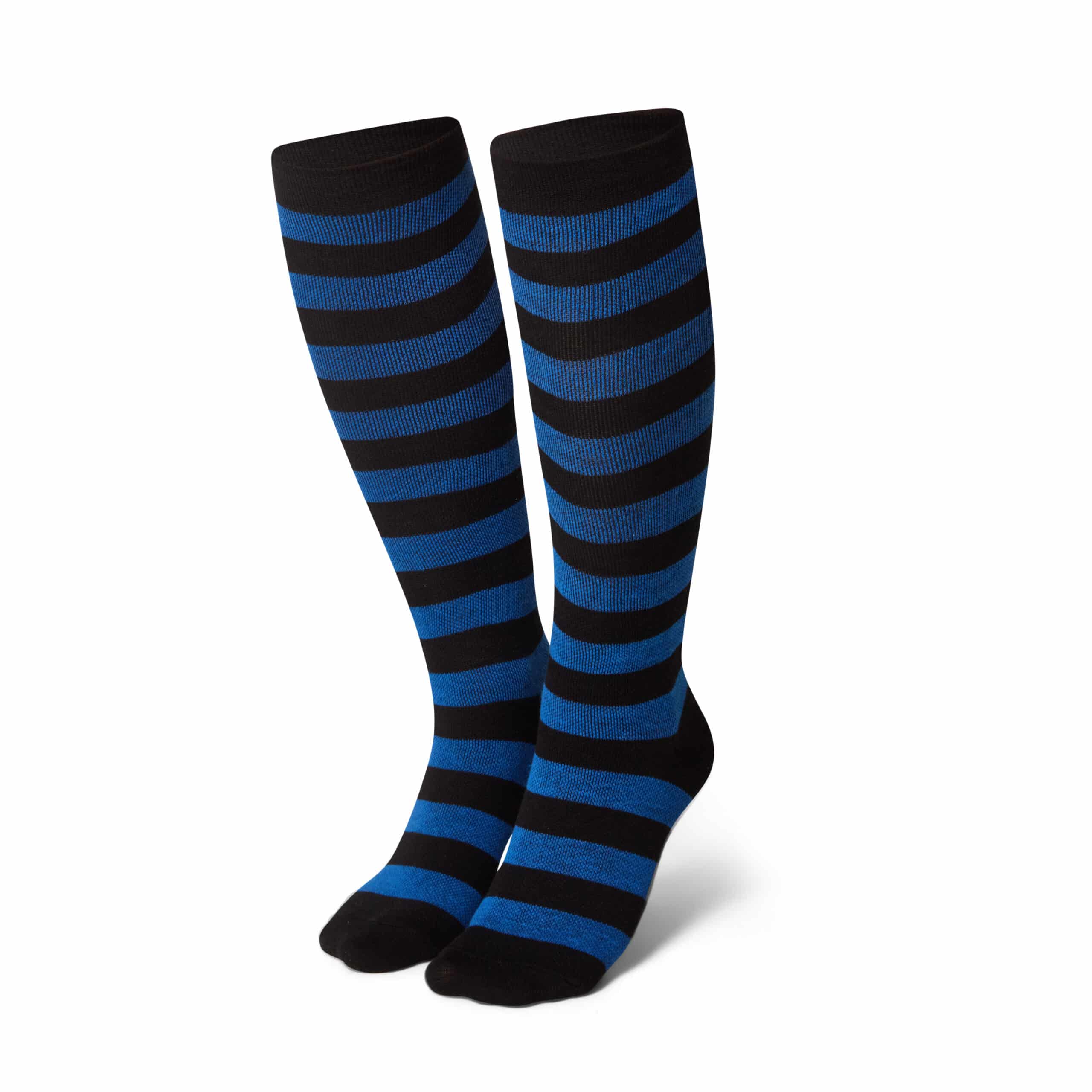 Hmble Wear Stödstrumpa Blå/Svart