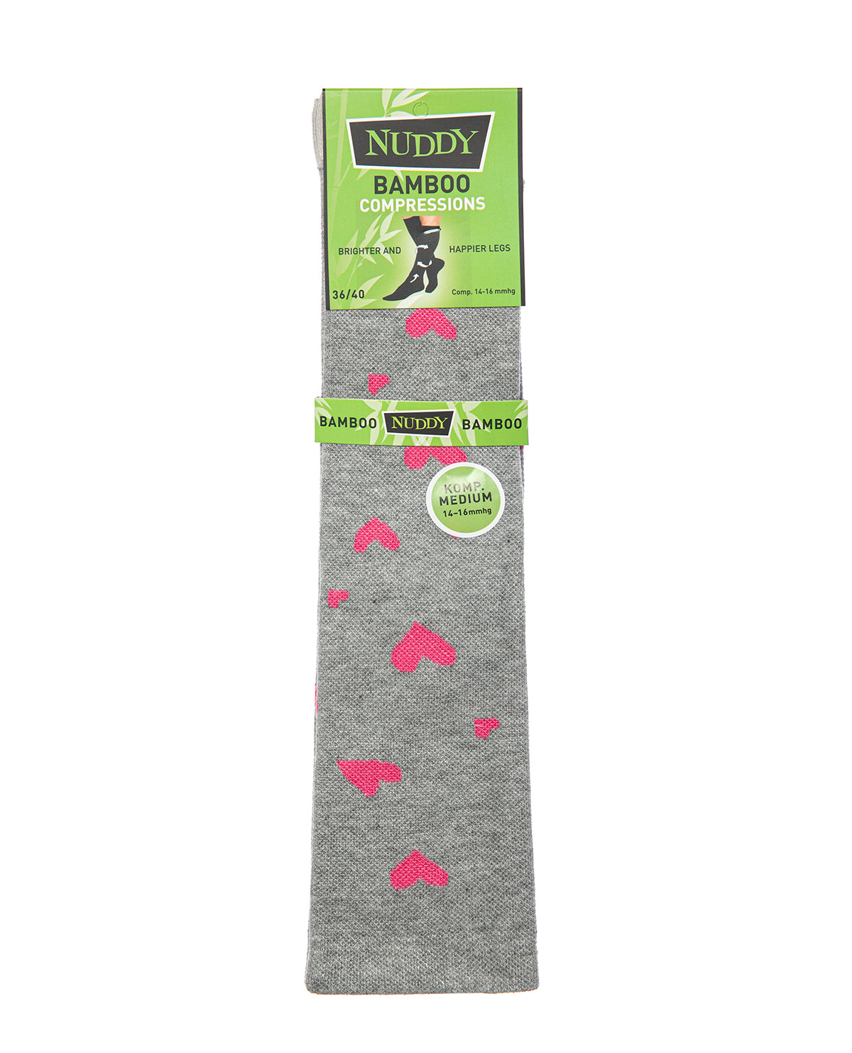 Nuddy Bambu Stödstrumpa 1-pack