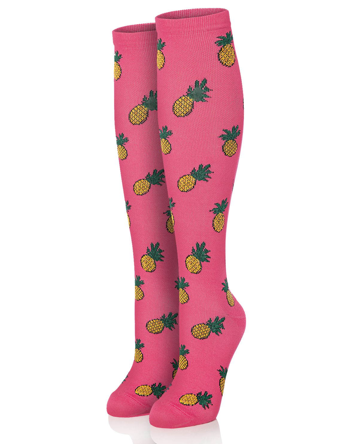 Nuddy Bambu Stödstrumpa Ananas 1-pack